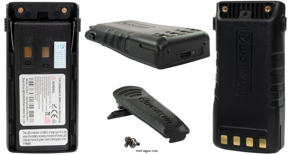 Accessories Wouxun BLO-033-USB-C (1A22KG-7)