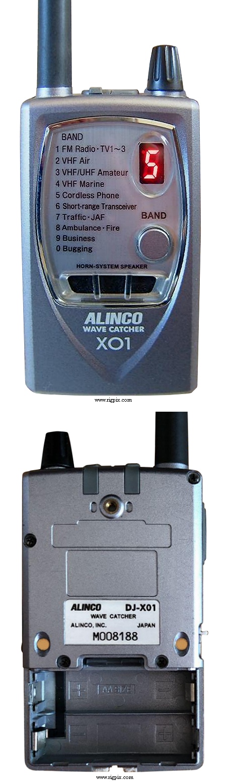 Alinco DJ-X01 "Wave catcher"