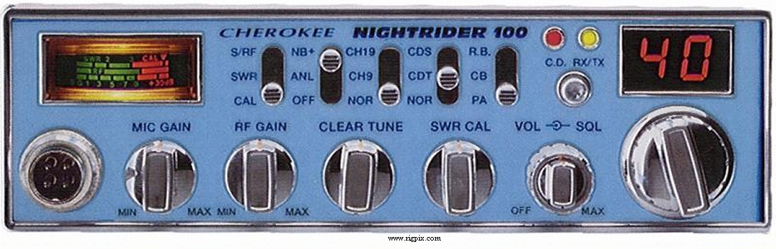 Cbfreeband Cherokee Nightrider 100 / NR-100 (By Wireless Marketing Corporation)
