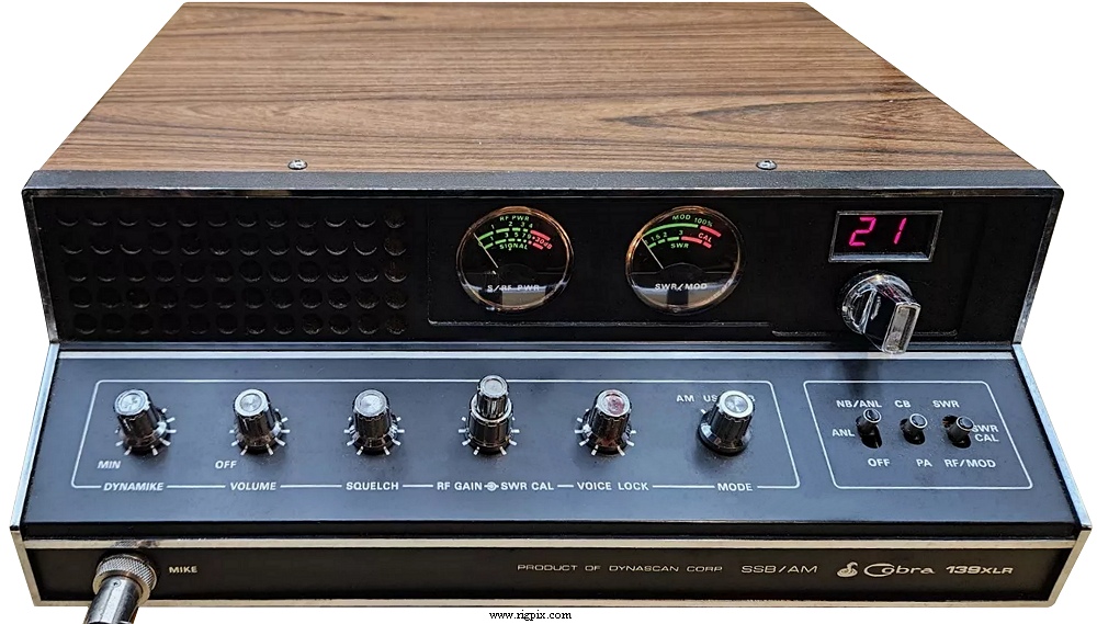 Cbfreeband Cobra 139XLR (By Dynascan)