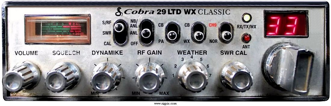 Cbfreeband Cobra 29 LTD WX Classic