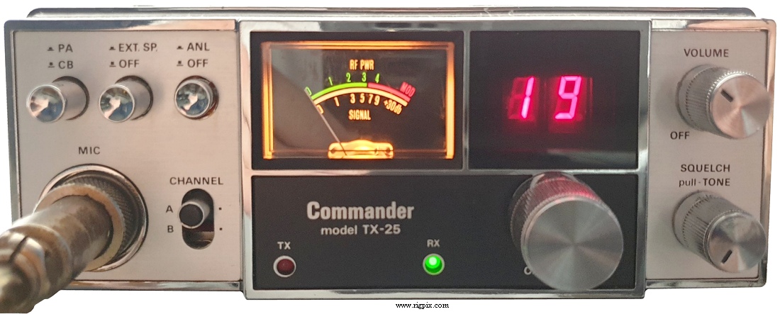 Cbfreeband Commander TX-25