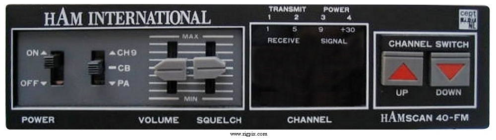 Cbfreeband Ham International Hamscan 40-FM
