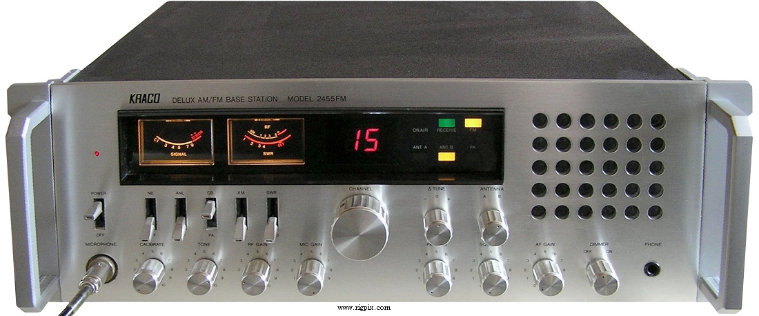 Cbfreeband Kraco 2455FM "Deluxe AM/FM Base Station"