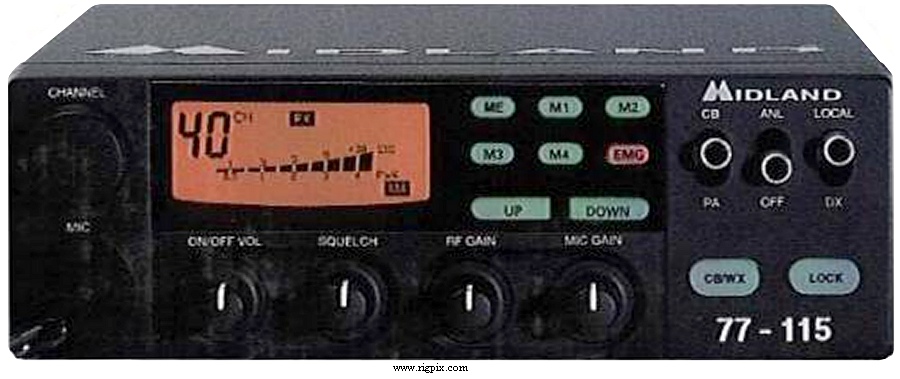 Cbfreeband Midland 77-115 "Weather Max III"