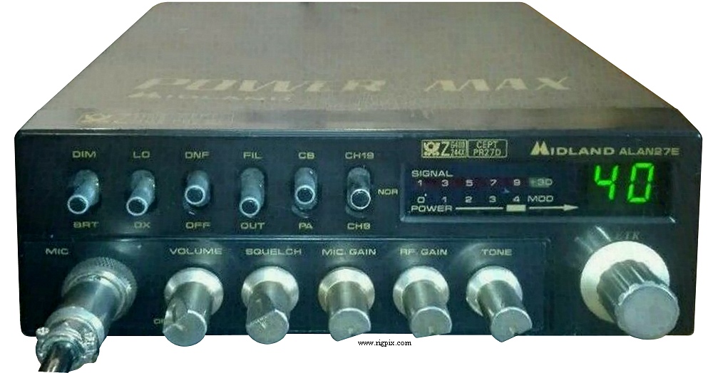 Cbfreeband Midland/Alan 27E