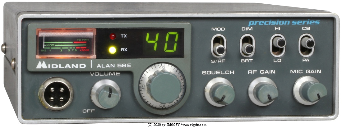 Cbfreeband Midland/Alan 58E "Precision series"
