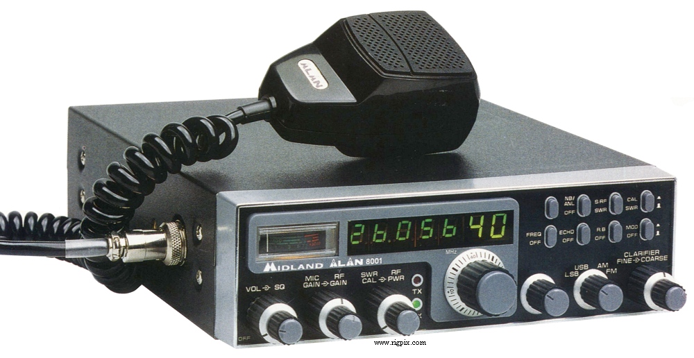 Cbfreeband Midland/Alan 8001