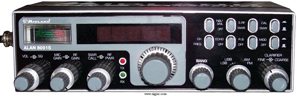Cbfreeband Midland/Alan 8001S