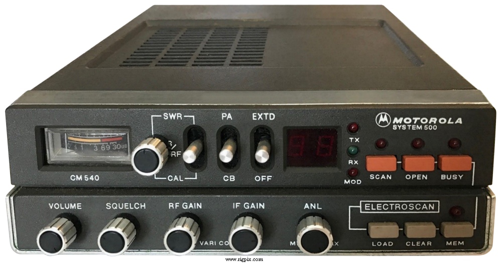Cbfreeband Motorola CM540 System 500/Electroscan