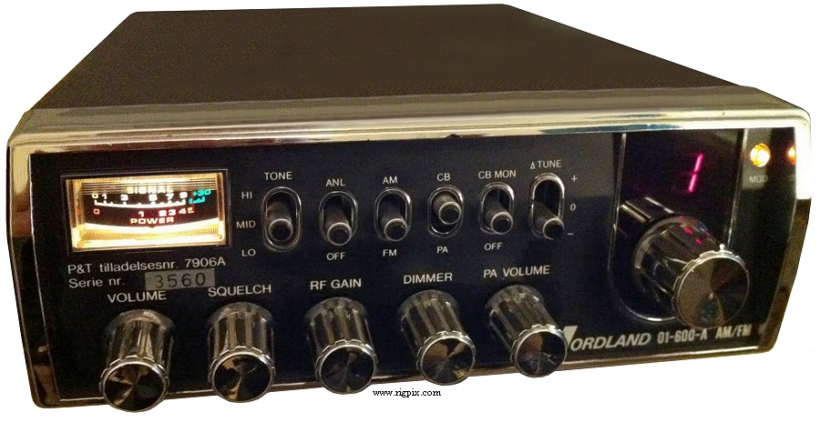 Cbfreeband Nordland 01-600-A AM/FM