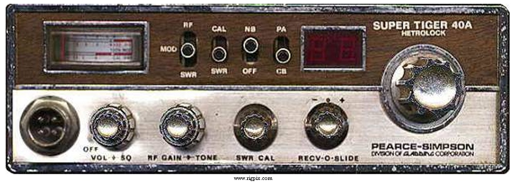 Cbfreeband Pearce-Simpson Super Tiger 40A (By Gladding Corporation)