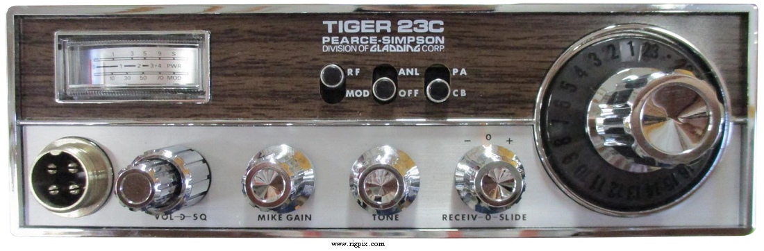 Cbfreeband Pearce-Simpson Tiger 23C (By Gladding Corporation)
