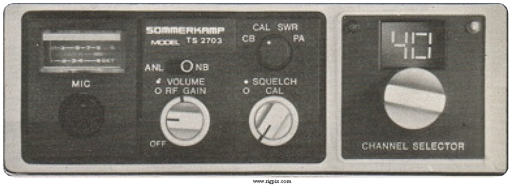 Cbfreeband Sommerkamp TS-2703 Deluxe