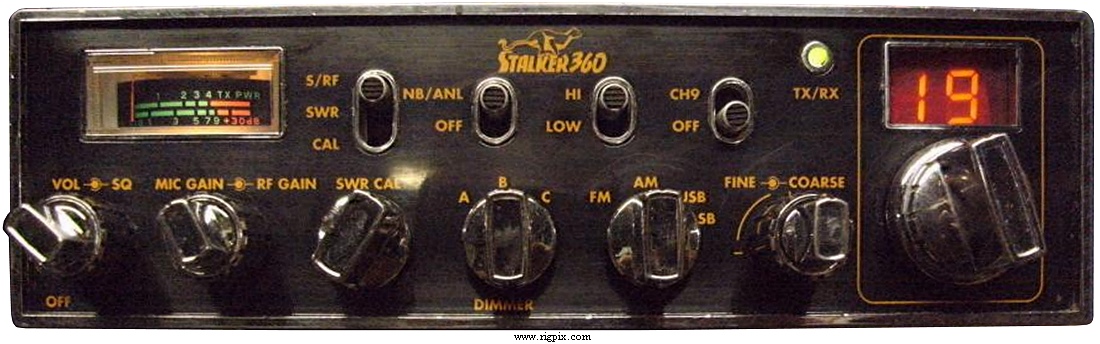 Cbfreeband Teaberry (American Radio Corporation) Stalker 360