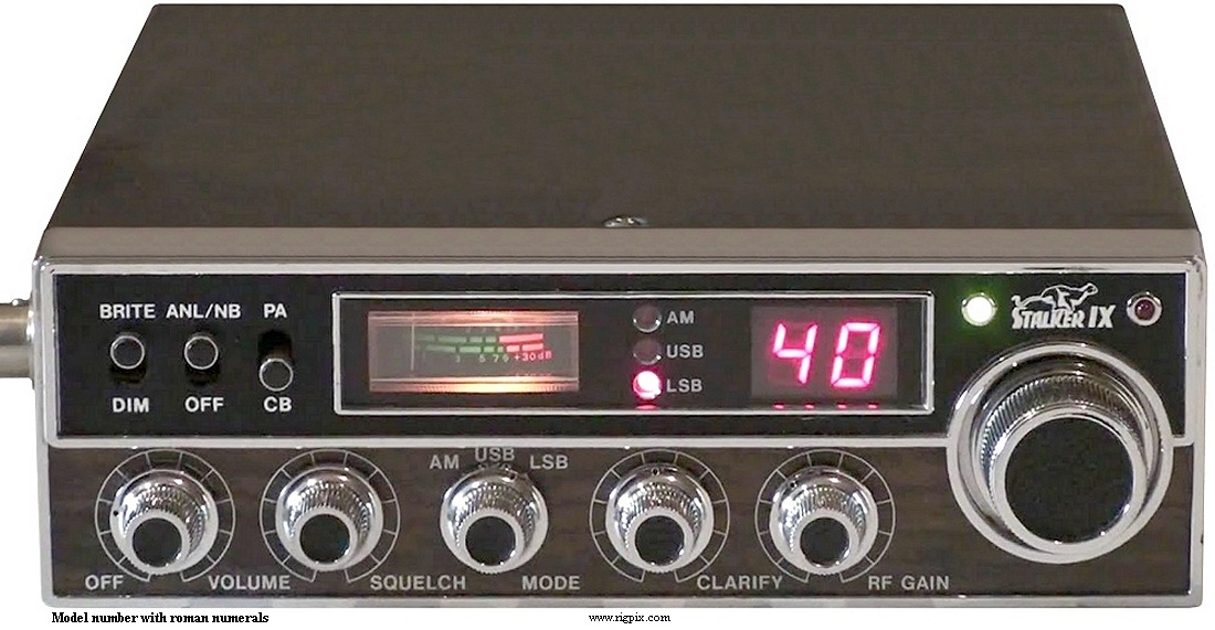Cbfreeband Teaberry / American Radio Corporation Stalker IX / Stalker 9 (TBX89)