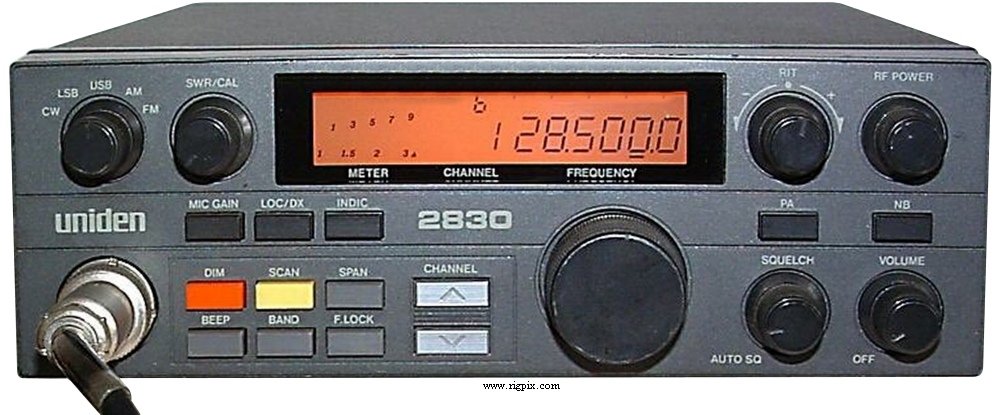 Cbfreeband Uniden 2830