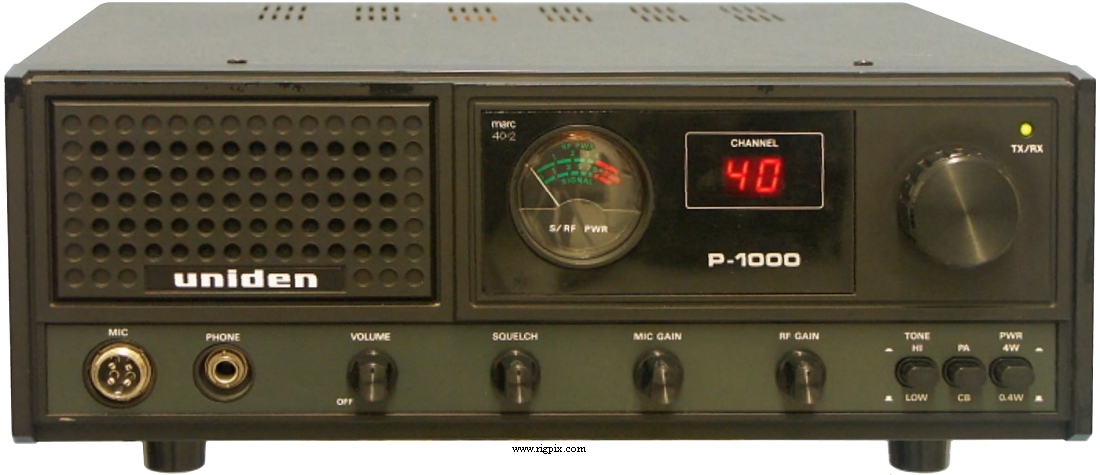 Cbfreeband Uniden P-1000