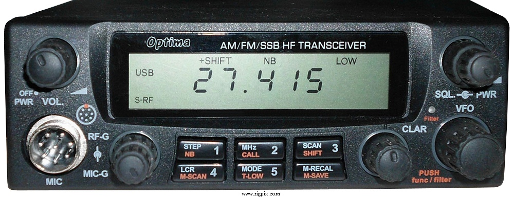 Cbfreeband Yeticom Optima MkII