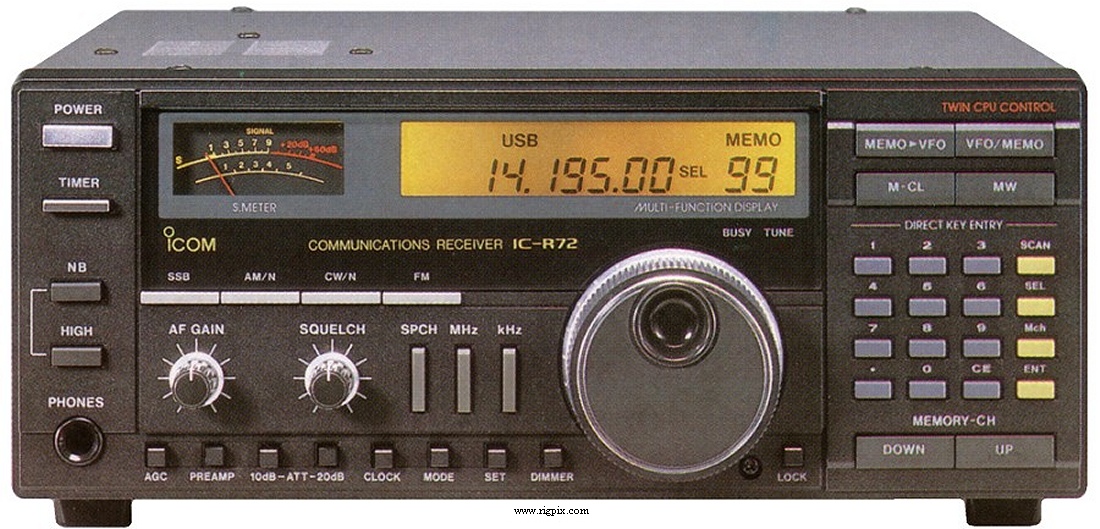 Icom IC-R72