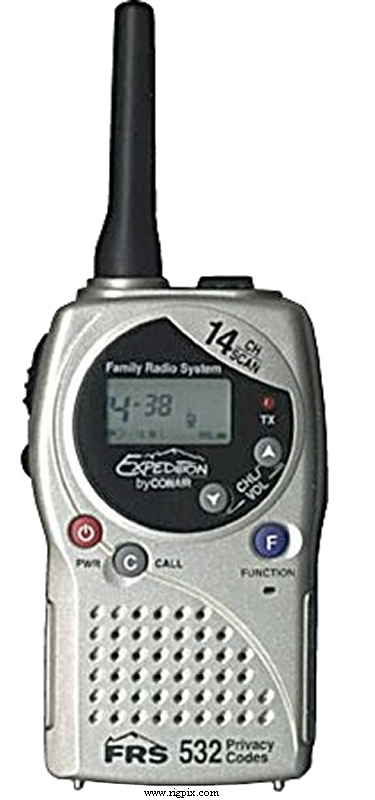 Licensefree Conair Expedition FRS-250SLV