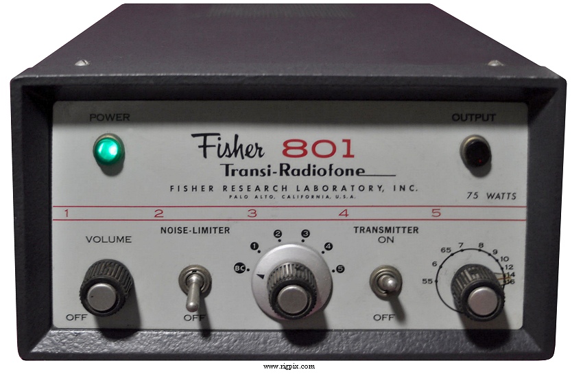 Marine Fisher Transi-Radiofone F-801 "The Sea Farer"