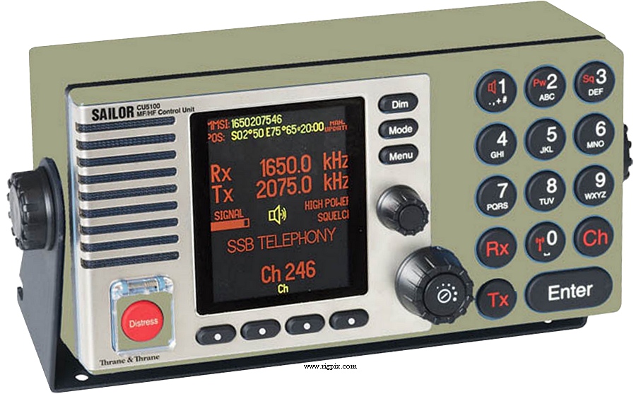 Marine Sailor CU5110 / TU5155 (System 5000 MF/HF 150W) By Thrane & Thrane
