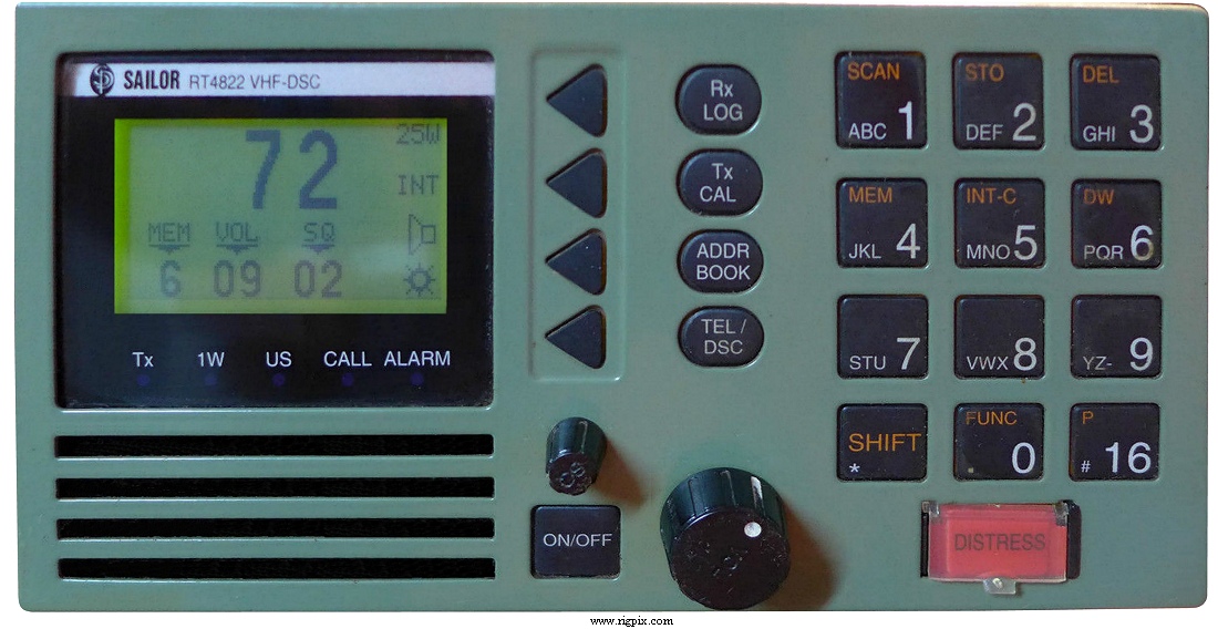 Marine Sailor RT-4822 (By S.P. Radio A/S. Later by Thrane & Thrane)
