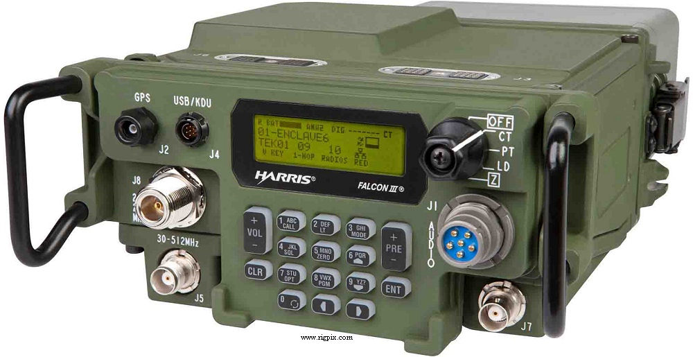 Military Harris Falcon III AN/PRC-117G