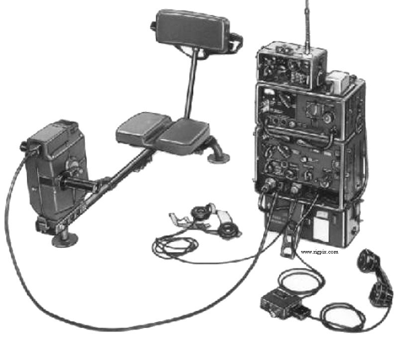 Military Ra 200 radio set  (Sweden)