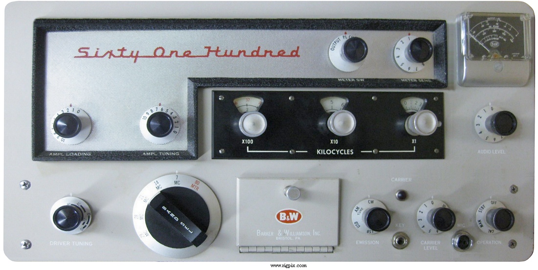 Misc Ham Barker & Williamson 6100 "Sixty One Hundred"