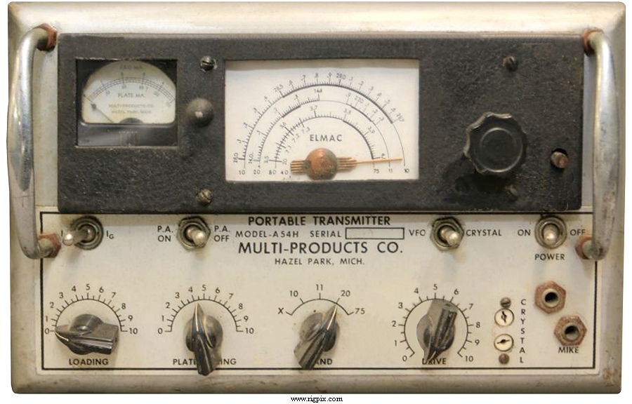 Misc Ham Elmac/Multi-Elmac A-54H (By Multi-Products Co.)