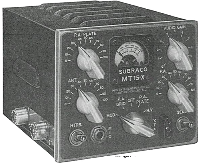 Misc Ham Subraco MT-15X (By Suburban Radio Company)