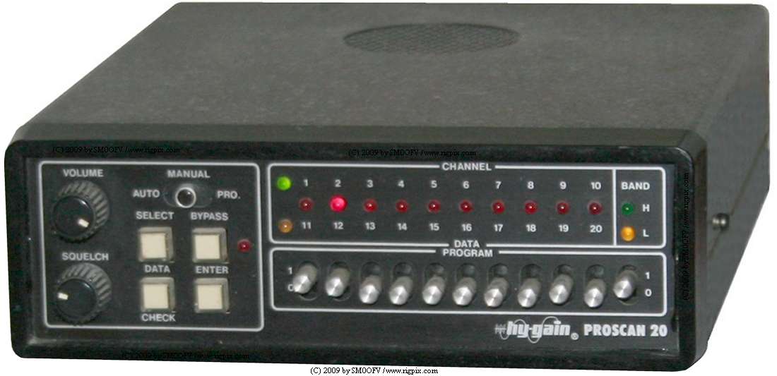 Misc RX Hy-Gain Proscan 20