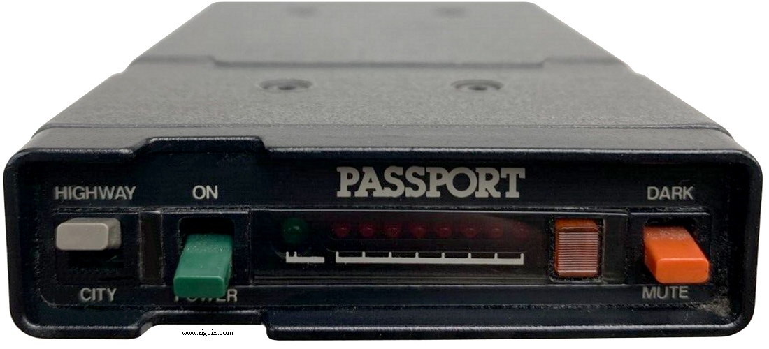 Radar Passport (The original by Cincinnati Microwave Inc.)