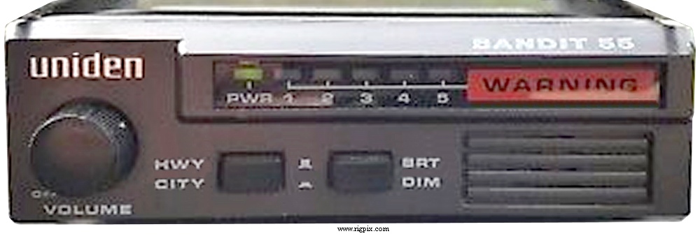 Radar Uniden Bandit 55