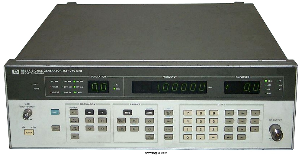 Rfmeasure Hewlett-Packard (Agilent) 8657A