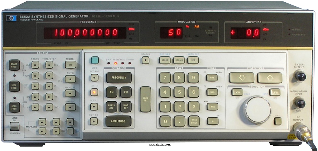 Rfmeasure Hewlett-Packard (Agilent) 8662A