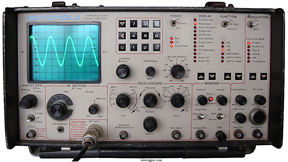 Rfmeasure Motorola R-2001D