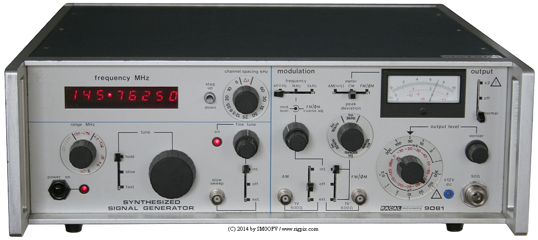 Rfmeasure Racal 9081