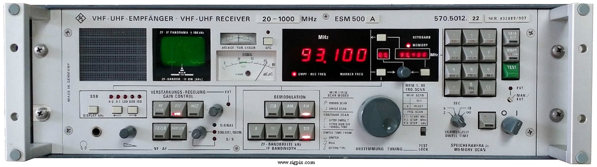 Rohdeschwarz Rohde & Schwarz ESM-500A