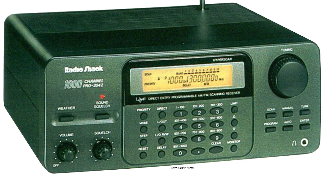 RS/Realistic RadioShack Pro-2042 (20-464)