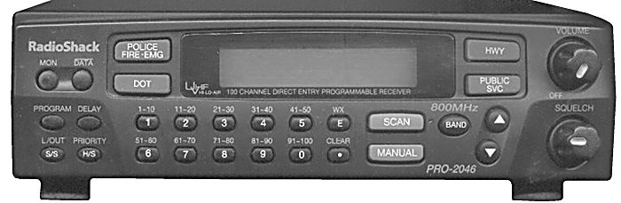 RS/Realistic RadioShack Pro-2046 (20-149)