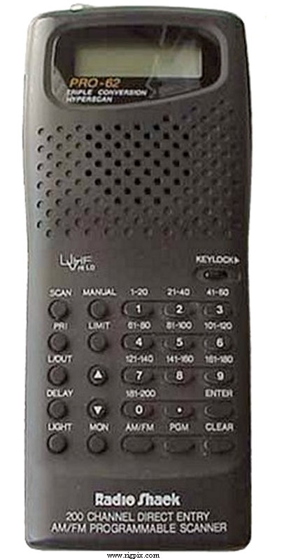 RS/Realistic RadioShack Pro-62 (20-560)