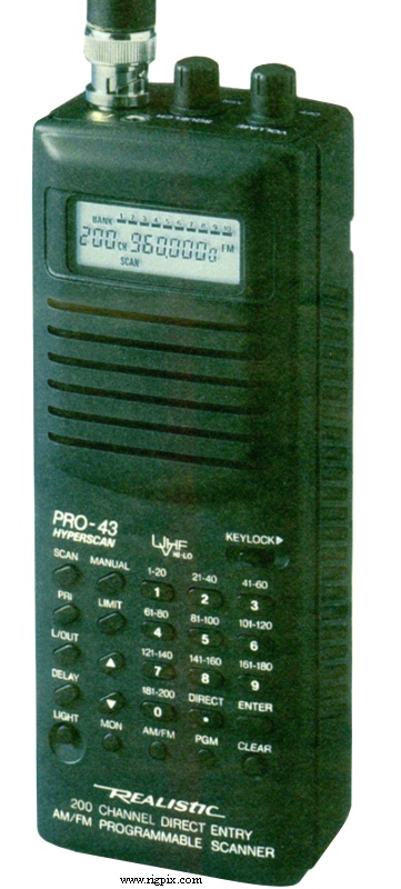 RS/Realistic Realistic Pro-43 (20-300)