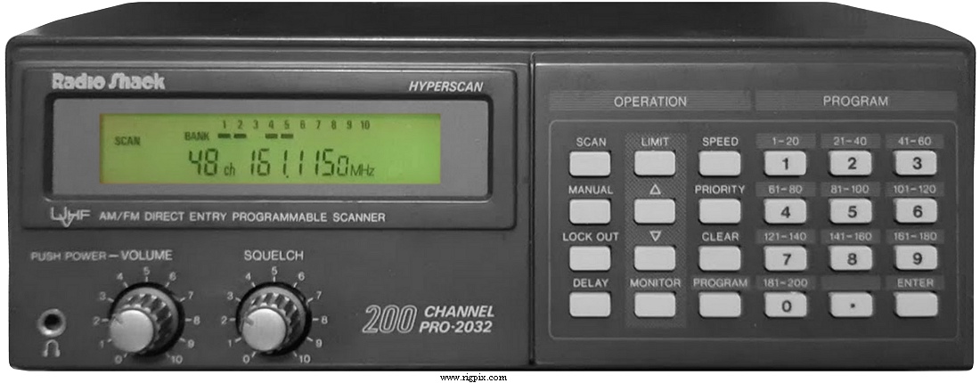 RS/Realistic Realistic / Radio Shack Pro-2032 (20-409)